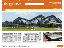 Tablet Screenshot of fonteynspas.com